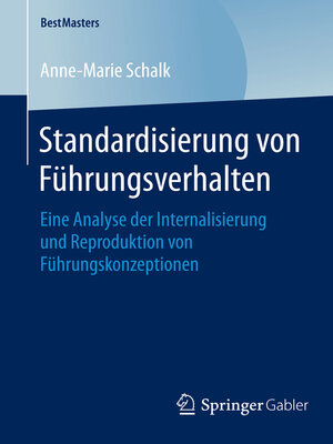 cover image of Standardisierung von Führungsverhalten